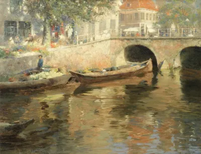 Bridge At Alkmaar