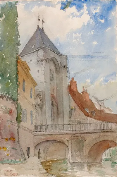 Bridge At Moret France