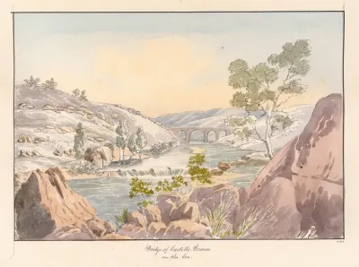 Bridge Of Castello Bom On The Coa