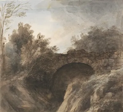 Bridge Over A Deep Gorge