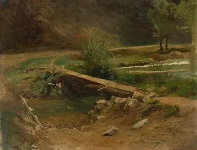 Bridge Over A Stream
