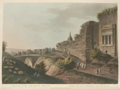 Bridge Over The Brook Kedron