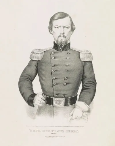 Brigadier General Franz Sigel U S Army