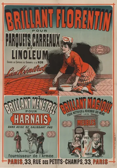 Brillant Florentin Pour Parquets Carreaux Et Linoleum
