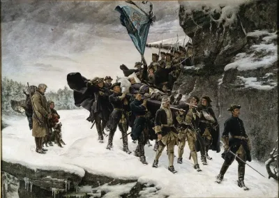 Bringing Home The Body Of King Karl Xii Of Sweden