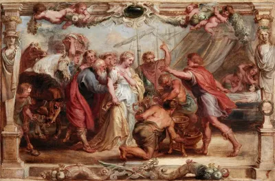 Briseis Given Back To Achilles