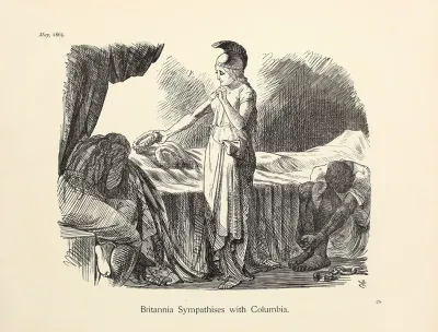 Britannia Sympathises With Columbia