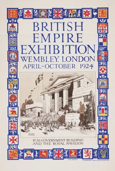 British Empire Exhibition Wembley London April October 1924 2