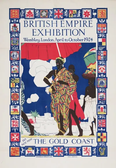 British Empire Exhibition Wembley London April October 1924 Do Not Miss The Gold Coast
