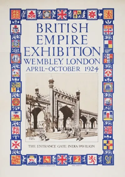 British Empire Exhibition Wembley London April October 1924