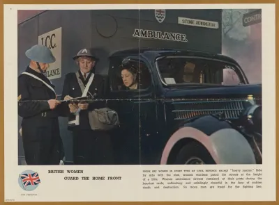 British Women Guard The Home Front