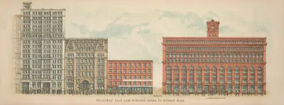 Broadway East Side Bowling Green To Hudson Bldg