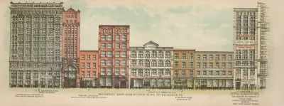 Broadway East Side Hudson Bldg To Exchange Pl
