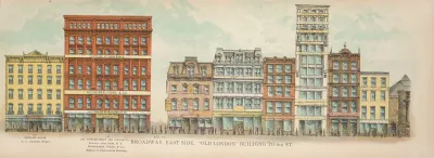 Broadway East Side Old London Building To 8th St