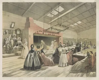 Brooklyn Sanitary Fair 1864 New England Kitchen
