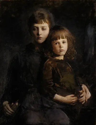 Brother And Sister Mary And Gerald Thayer