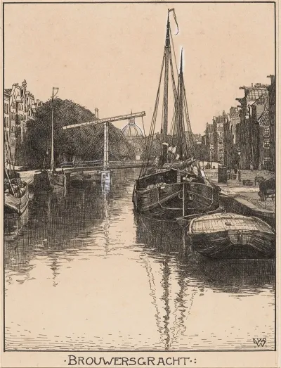 Brouwersgracht Te Amsterdam