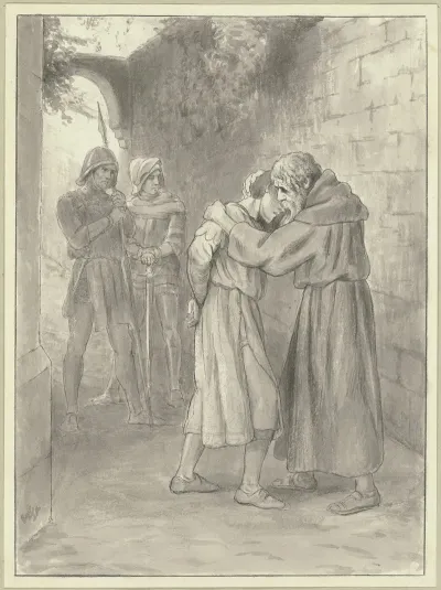 Brun Begegnet Dem Gefangenen Diether