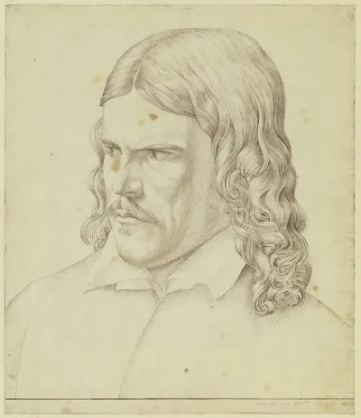 Brustbildnis Des Dichters Friedrich Ruckert