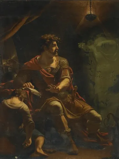 Brutus Disturbed By The Ghost Of Caesar From Shakespeares Julius Caesar Act Iv Scene Iii