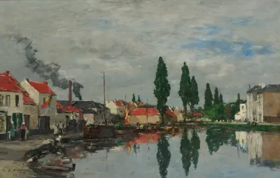 Bruxelles Le Canal De Louvain