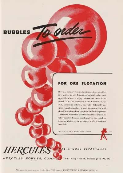 Bubbles To Order For Ore Flotation