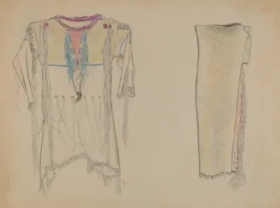 Buckskin Shirt And Leggings