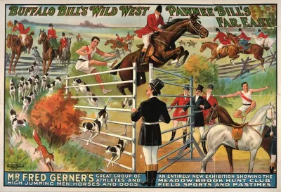 Buffalo Bills Wild West And Pawnee Bille Far East Poster