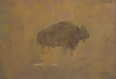 Buffalo In A Sandstorm