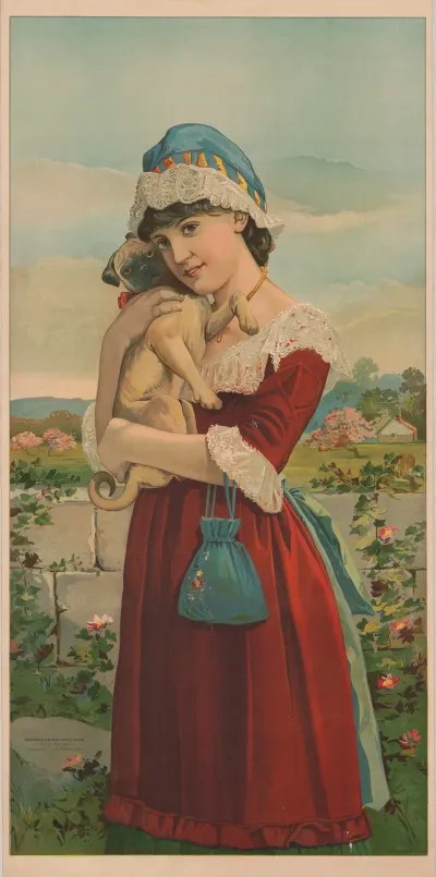 Buffords Banner Show Cards No 28 Pug Dog