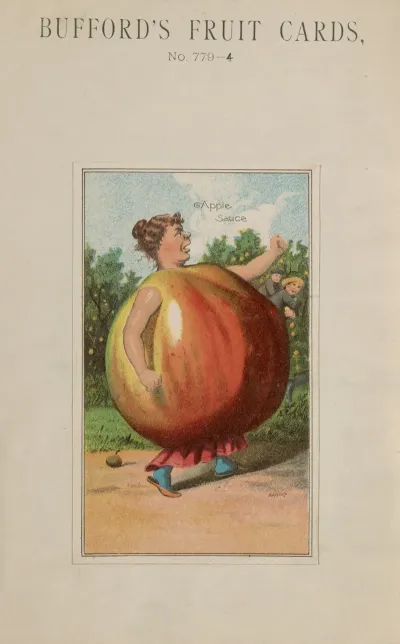 Buffords Fruit Cards No 779 4 Apple