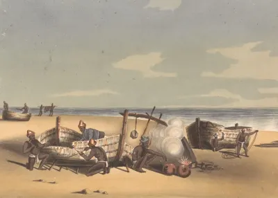 Building And Repairing Masoola Boats