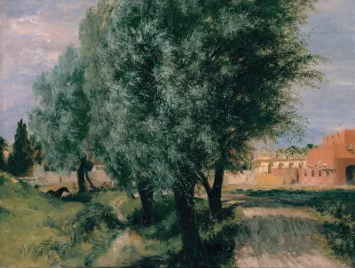 Building Site With Willows