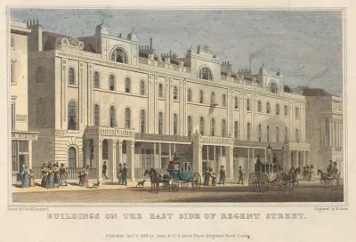 Buildings On The East Side Of Regents Street
