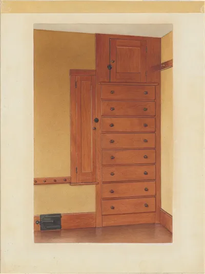 Built In Cupboard And Drawers