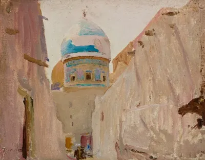 Bukhara From The Journey To Turkestan 2