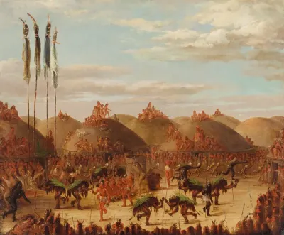 Bull Dance Mandan O Kee Pa Ceremony