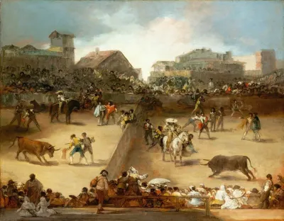Bullfight In A Divided Ring