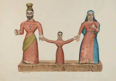 Bulto The Holy Family