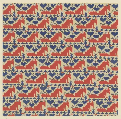 Buntpapier Fuchse