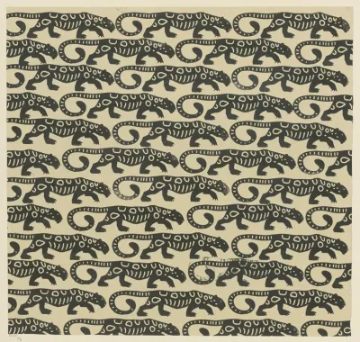 Buntpapier Leoparden