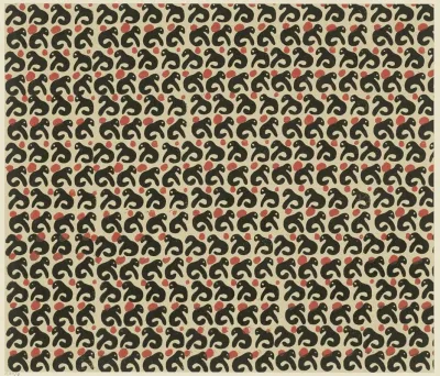 Buntpapier Lurche