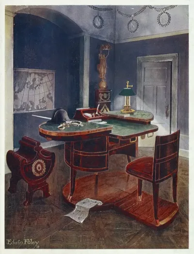 Bureau De Campagne And Bureau En Boite Of Napoleon The First Chateau De La Malmaison France