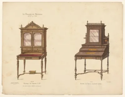 Bureau De Dames L Xvi Bureau De Dames A Cylindre Mobile