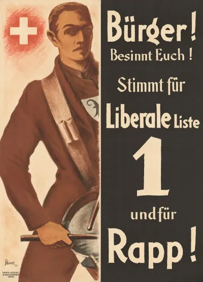 Burger Besinnt Euch Stimmt Fur Liberale Liste 1 Und Fur Rapp