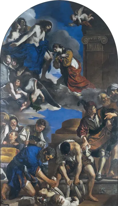 Burial Of Saint Petronilla