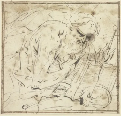 Busender Heiliger Hieronymus