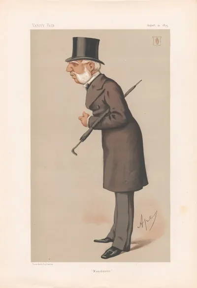 Businessmen And Empire Builders Manchester Sir Thomas Bazley 21 April 1875