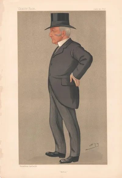 Businessmen And Empire Builders Metal Mr Philip Albert Muntz M P 23 July 1892