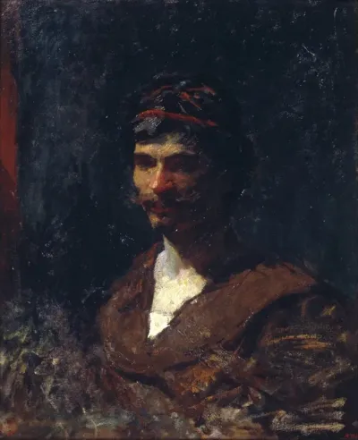 Bust Of A Man Allegory Of Bacchus